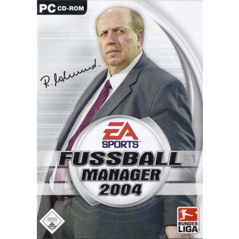 Fussball Manager 2004 - PC - Frontcover
