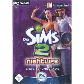 Sims 2 AddOn Nightlife - PC - Frontcover
